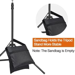 Yesker 10 X 10 ft Photo Video Studio Background Support Stand, Adjustable Heavy Duty Photography Backdrop Support System Kit for Photoshoot Party Video Creator