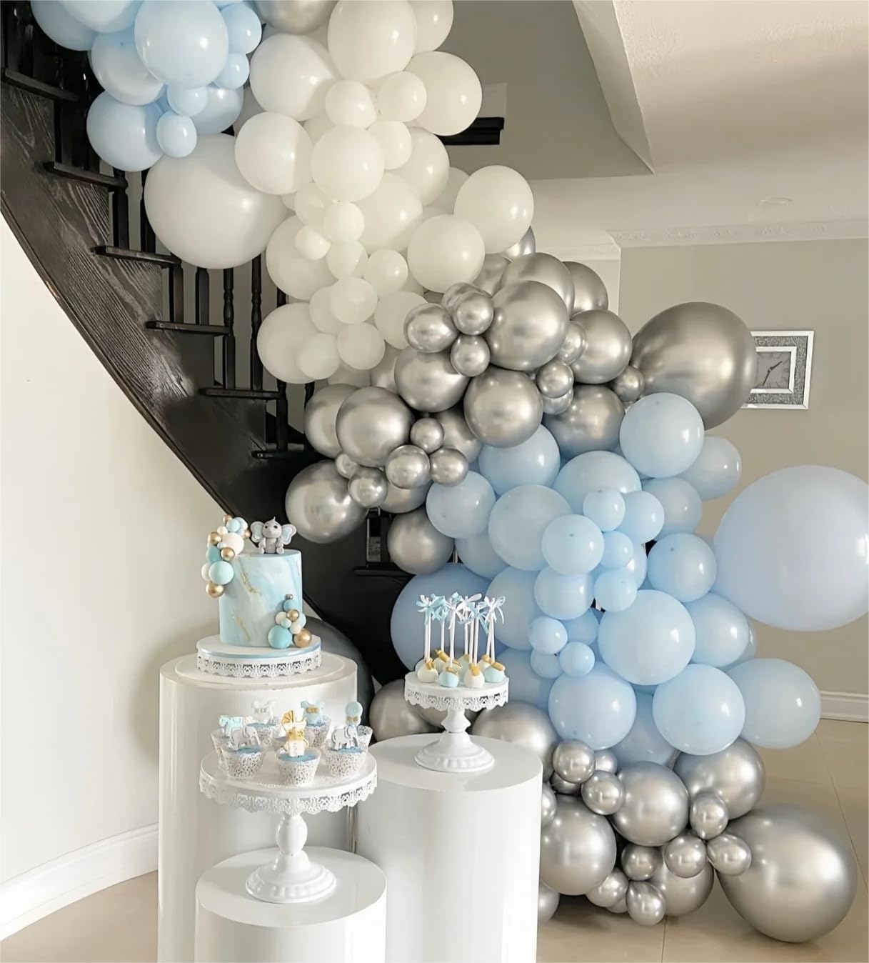 White Balloons 50pcs 12" Party Decoration Matte Latex Balloonfor Birthday Wedding Engagement Anniversary Christmas Festival-White