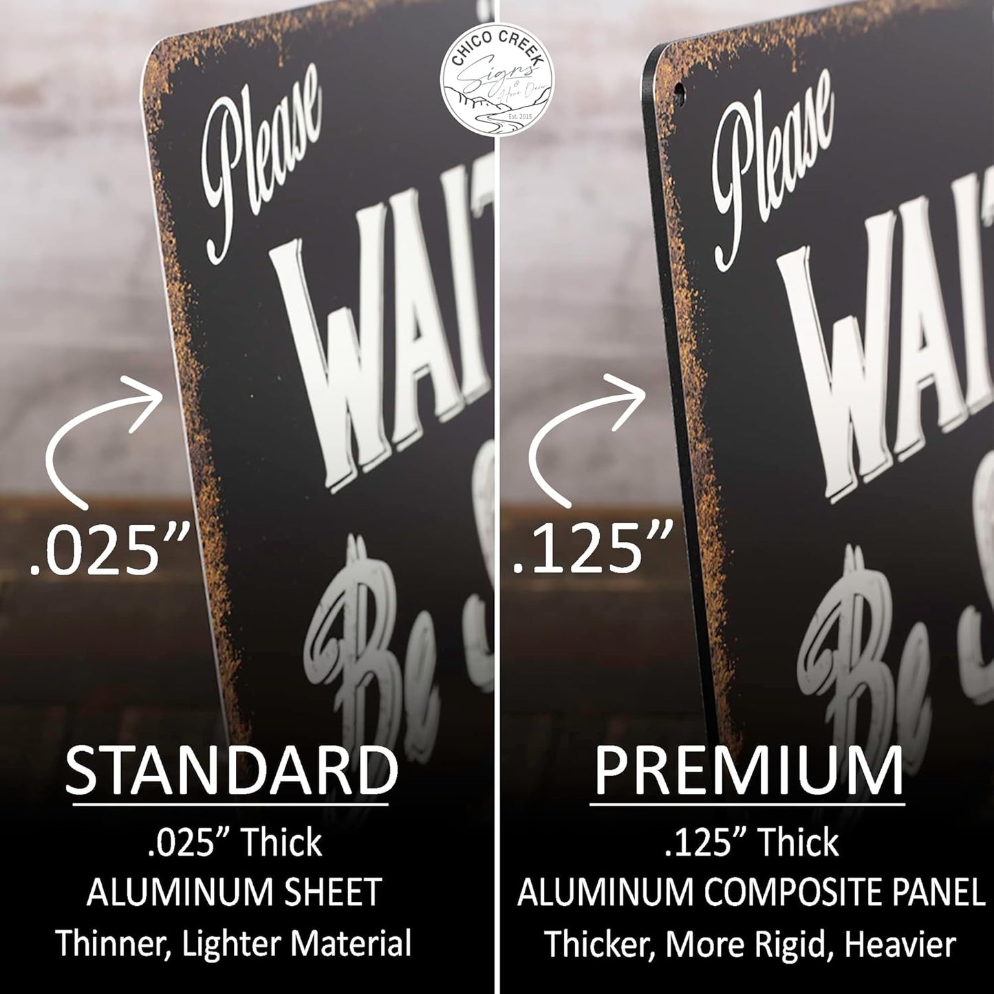 Personalized Street Signs Vintage Looking Street Sign - Made In USA - Rustic Signs For Bedroom Custom Sign Customizable Gifts For Men 104180014001