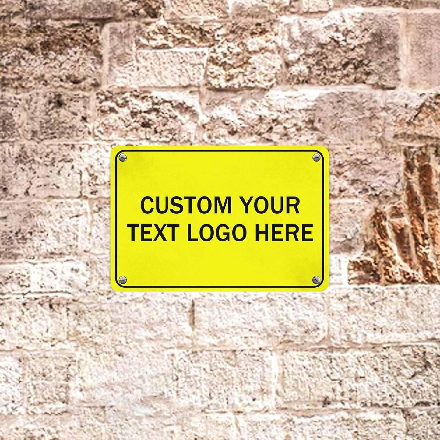 Custom Metal Signs, Personalize for Office, Home, Delivery - Your Image, Text, Photo, Pets, Kids Art - Made in USA