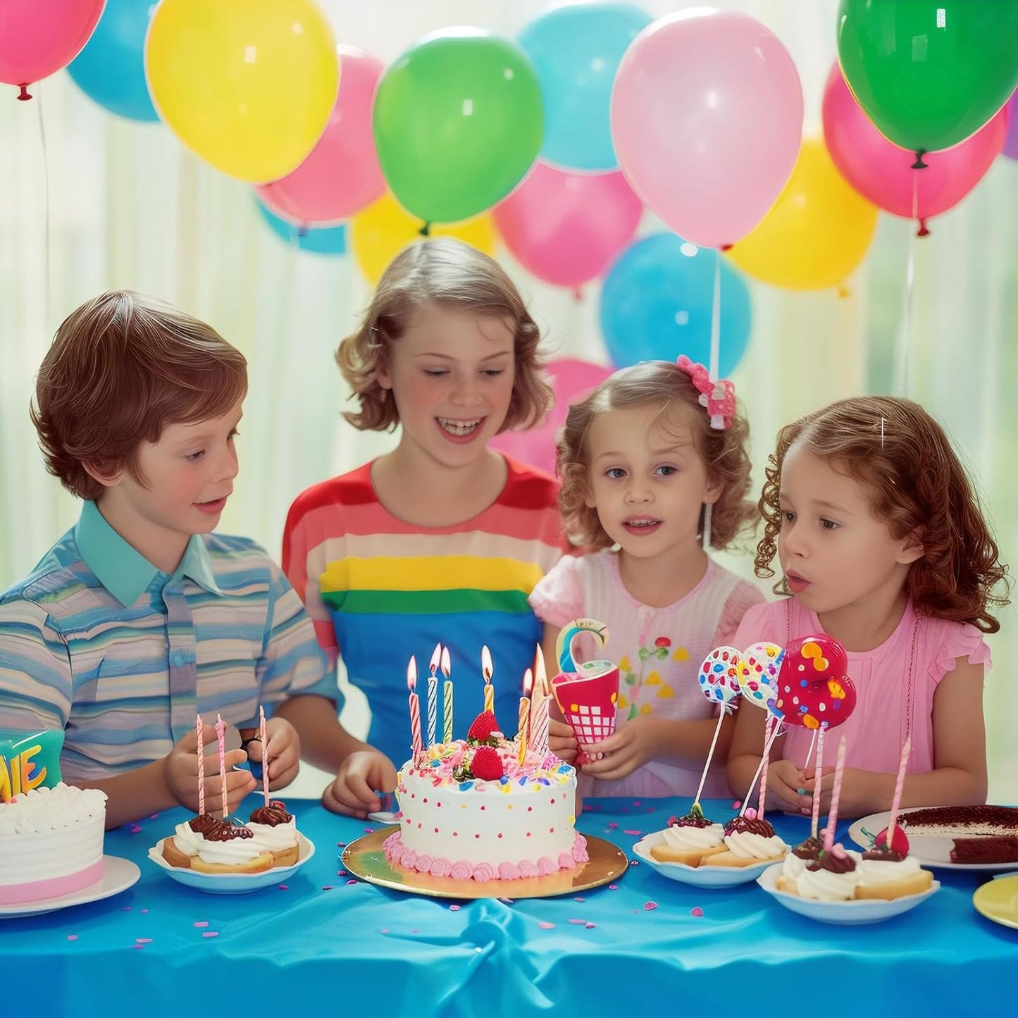 100 PCS Balloons, 12 Inch Assorted Colors Balloon & 10 Kinds of Color Balloons, Latex Balloon Bulk for Birthday, Baby Shower, Wedding, Family Party.