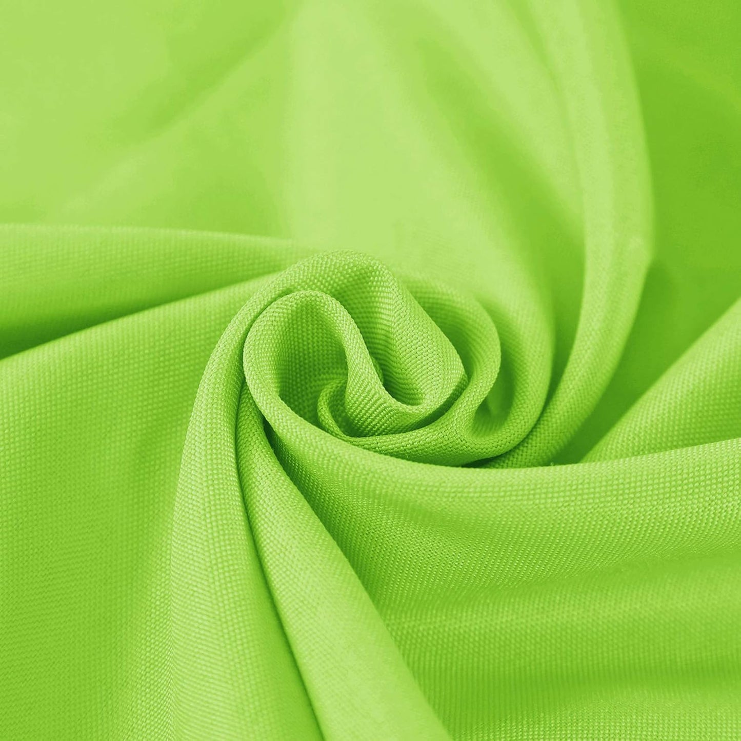 Cupuamon 108 inch Round Tablecloth Washable Polyester Table Cloth Decorative Table Cover for Wedding Party Dining Banquet(108 inch,Apple Green)