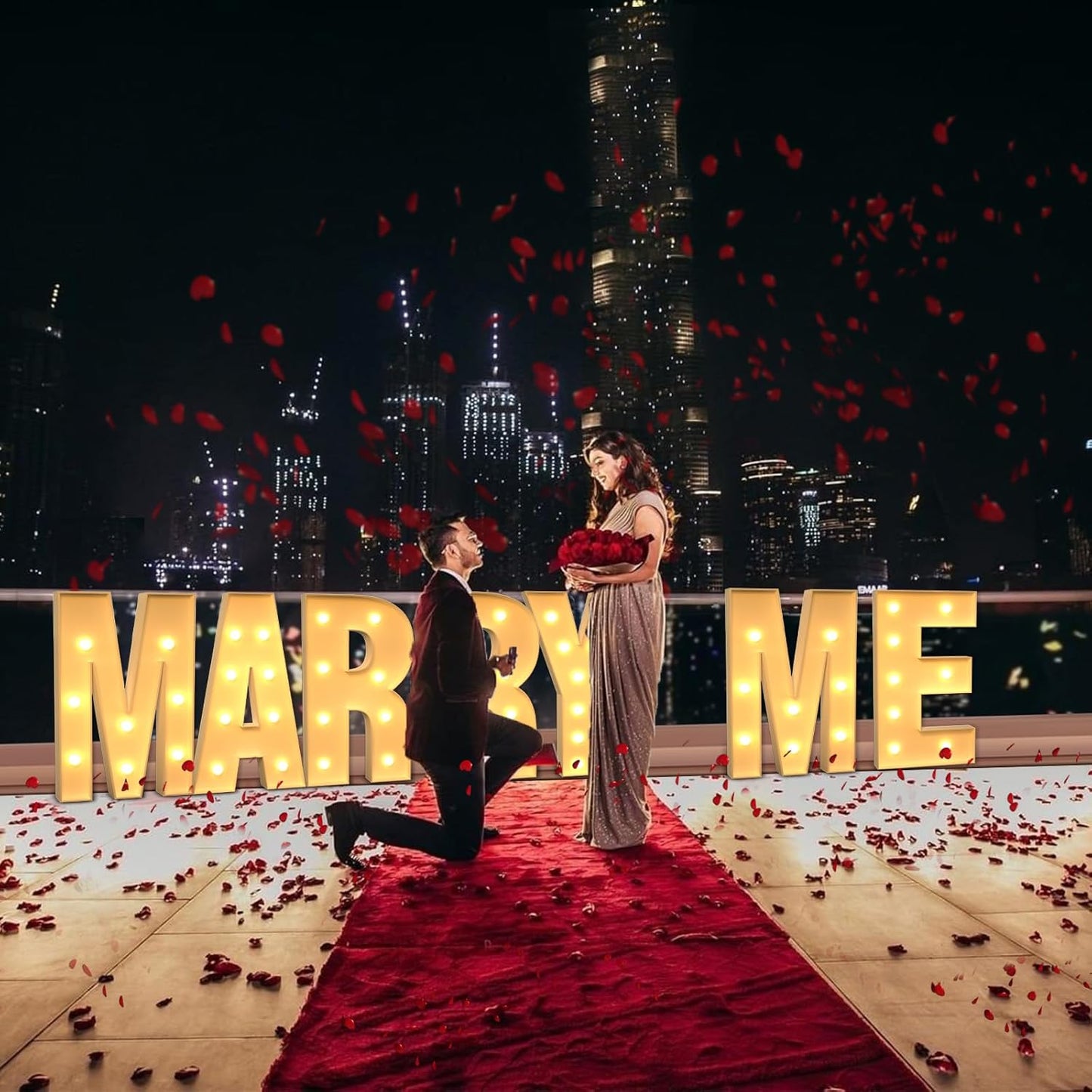 Marquee Letters 4 Feet Tall Large Light Up Letters E Happy Birthday Decorations Wedding Engagement Party Decor Yellow Light Birthday Decorations Balloon Arch Kit Foam Sign E