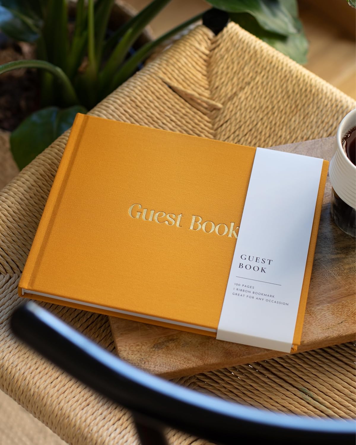 Lamare Wedding Guest Book – Elegant Guest Book for Party, Baby Shower Guest Book & Polaroid Guest Book for Wedding