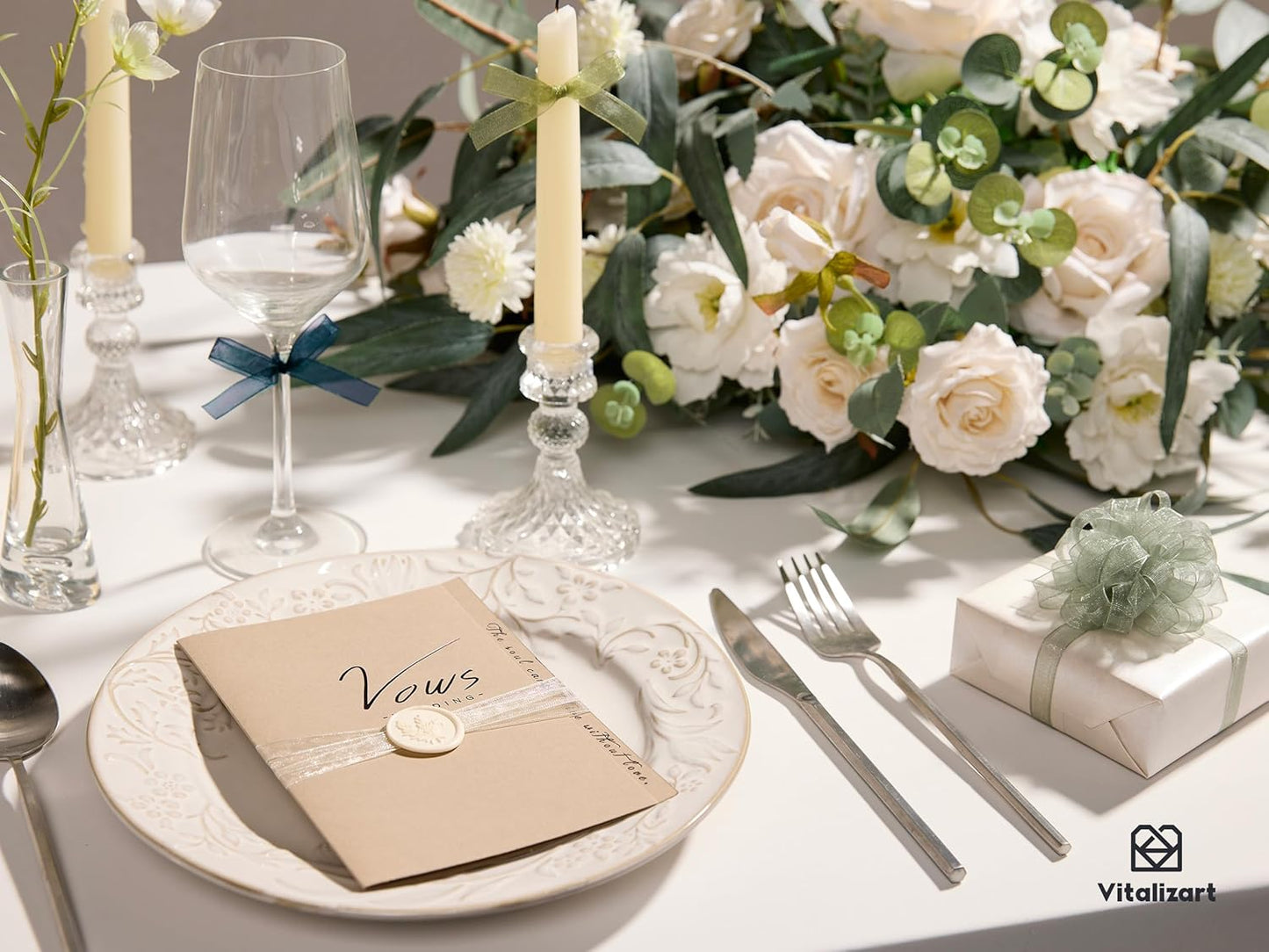 Vitalizart 3/8" x 90 Yards Organza Ribbon Pastel Color 9 Rolls x 10 Yd Sheer Ribbon for Gift Wrapping Crafts Christmas Tree Bows Wedding Invitations Wreaths Party Decor Bouquet DIY Projects