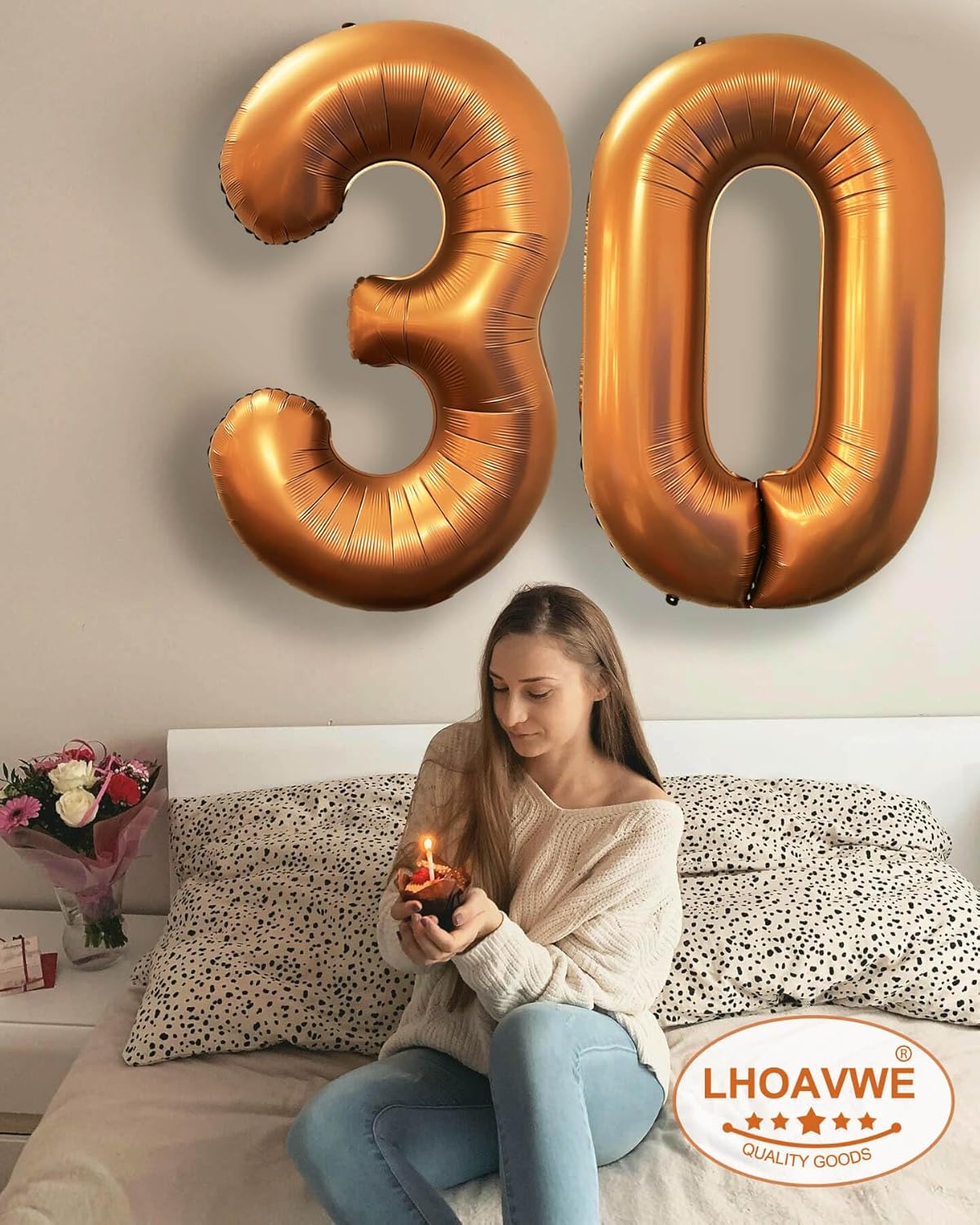 Number 15 Orange Balloons 40 Inch Giant Foil Helium for 15th Birthday Party Supplies 51st Anniversary Events Decorations