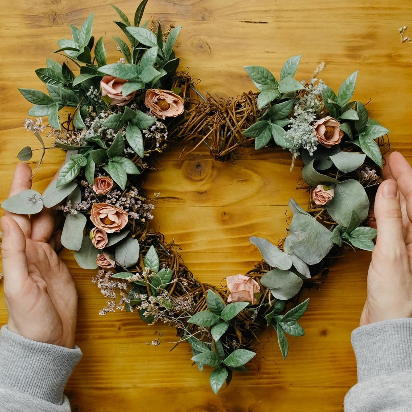 uxcell 164 Feet Floral Wire, 1mm Vine Bind Wire for DIY Crafts Flower Bouquet Christmas Wreaths Yellow