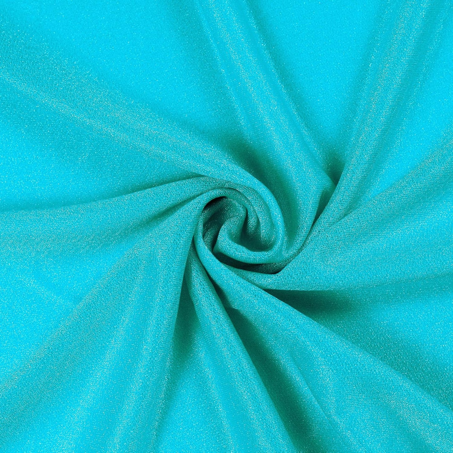 VDS Pack of 4 Panel (30 Inch X 20 Feet) Wedding Arch Draping Fabric Sheer Chiffon Fabric Drapery for Wedding Ceremony Reception Swag Backdrop Canopy Chuppah ARBO Altars Decoration (Peacock Blue)