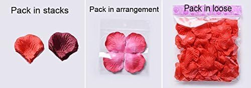 OCHARZY 3000 Fake Rose Petals for Wedding & Events - Silk Flower Rose Petals, Romantic Night Set, Engagement Decorations, Valentine's Day Party Decor