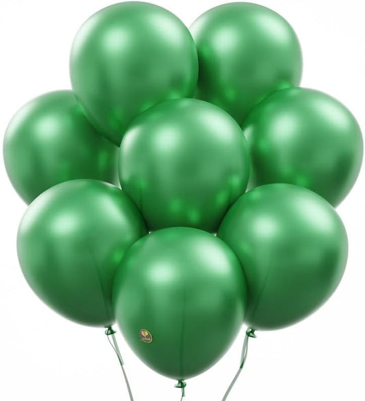 AFTERLOON® Biodegradable Balloons 50 pcs Pearlized Light Green 10 Inch, Pearlescent Thickened Extra Strong Latex Helium Float, for Baby Shower Gender Reveal Garland Wedding Birthday Party Decorations