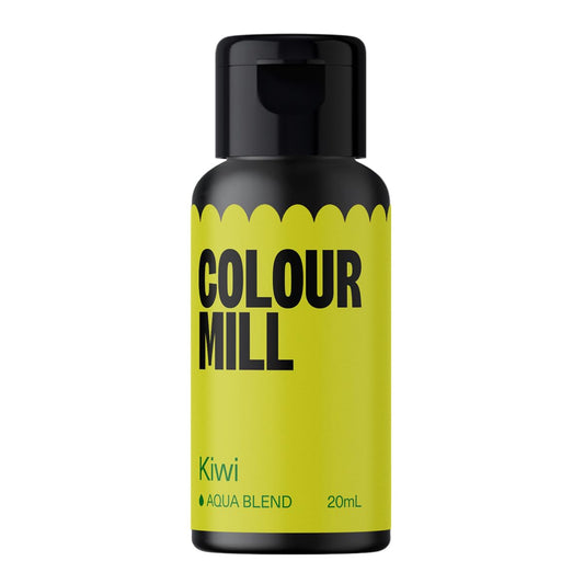 Colour Mill Aqua Blend Water-Based Food Coloring, 20 Milliliters Kiwi