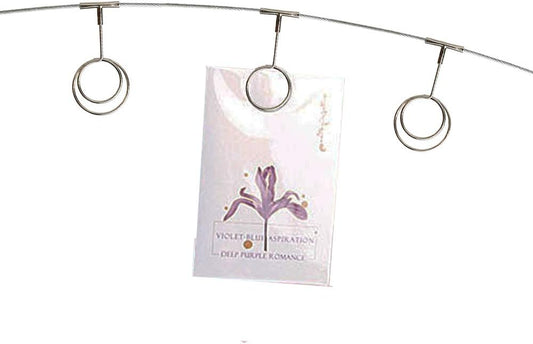 TFu Wall Hanging Photo Display, DIY Picture Photo Frame String with 12 Clips for Hanging Photos Notes and Artworks (Round Shape Clip)