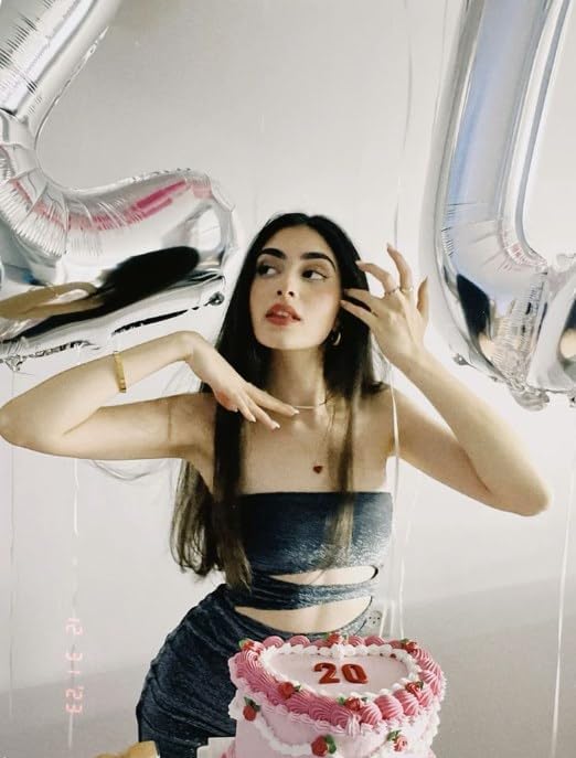 Silver Helium Number Balloon 40 Inch, Giant Foil Silver Number 0 Birthday Balloons, Large Numbers 10 20 30 40 50 60 70 80 90 100 2025, Party Celebration Supplies Decorations