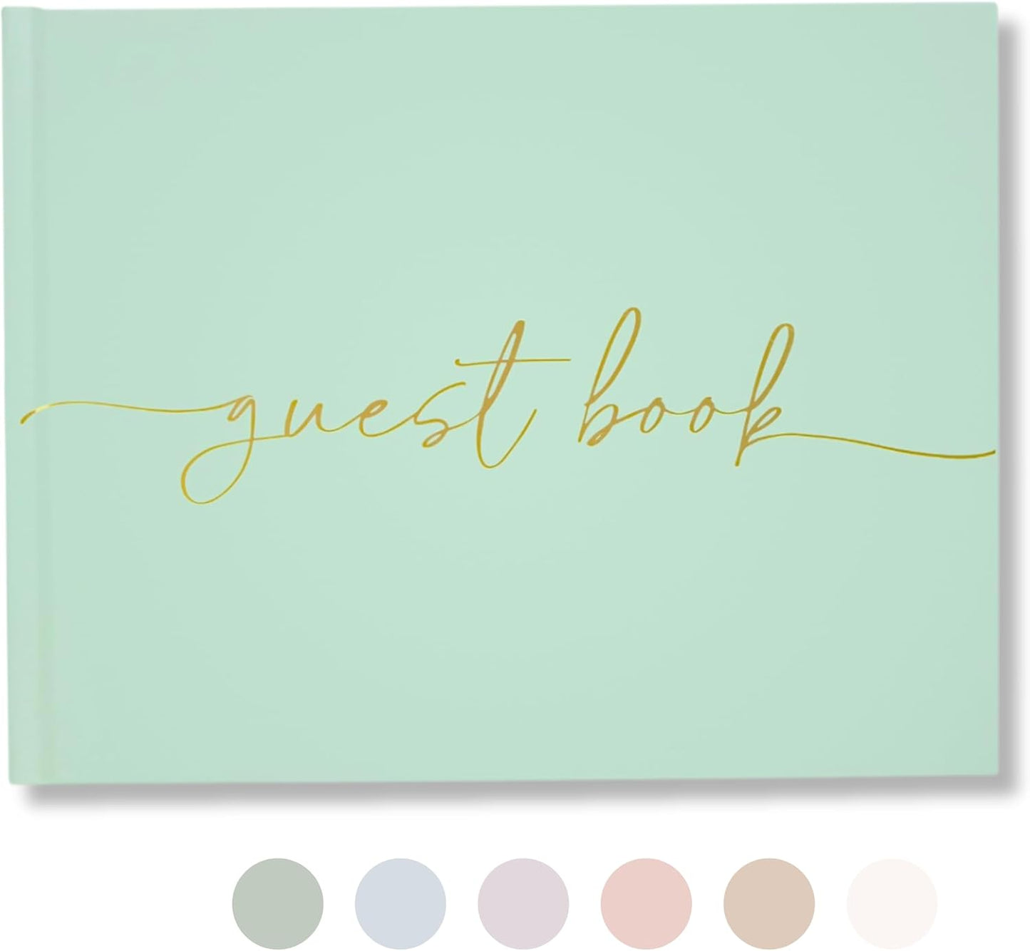 Lamare Wedding Guest Book – Polaroid Guest Book for Wedding Reception, Baby Shower, Birthday, Bridal Shower and Special Event Guestbook – A Stylish Sign in Book for Party - Lined Page