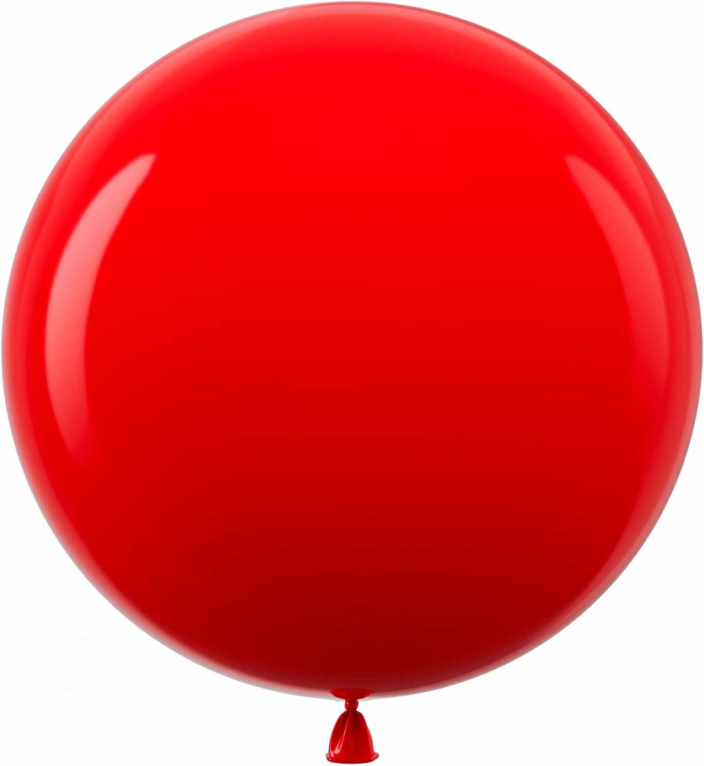 Bezente Red Giant Balloons 36 Inch - 8 Pack Jumbo Red Balloon Large Round Latex Balloon for Photo Shoot Wedding Anniversary Birthday Christmas New Year Party Decorations