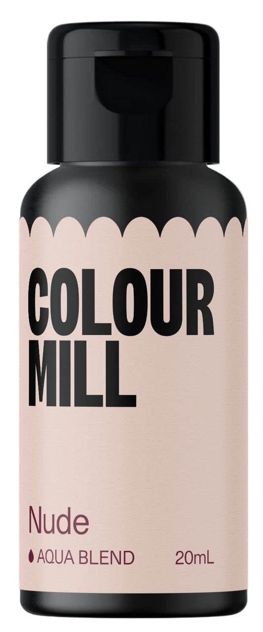 Colour Mill Aqua Blend Water-Based Food Coloring, 20 Milliliters Nude