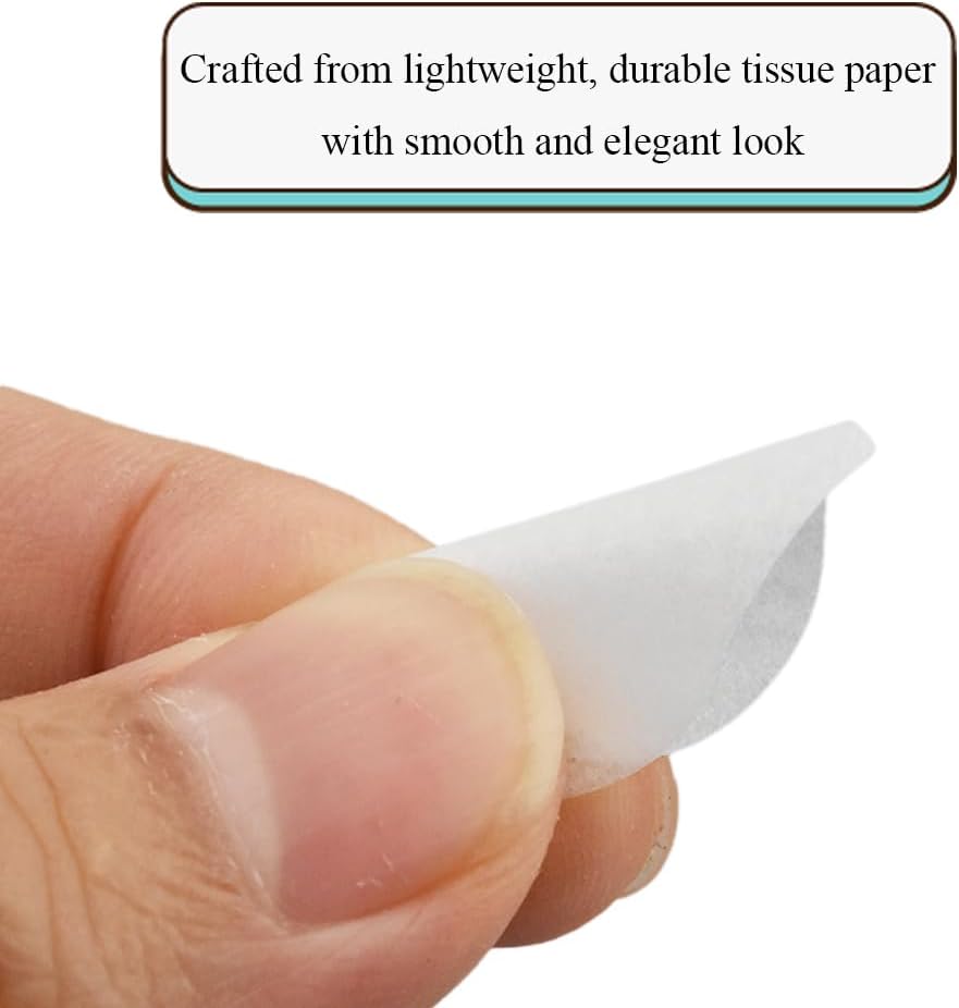 HAHIYO 0.78Inch White Heart Tissue Paper Confetti Table Decoration Confetti Dot Pastel Bulk Table Scatter Confetti Paper for Packaging Wedding Bachelorette Shower Birthday Party, 6000PCs