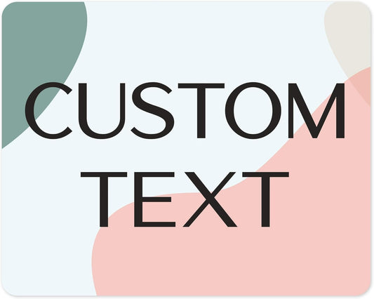 Custom Sign, Custom Street Sign, 11 Font Colors, 13 Font Styles, 4 Hole Options, 22 Sizes, 24x30 Inches, Rust Free DiBound, Fade Resistant, Made in USA by My Sign Center (Minimalist)