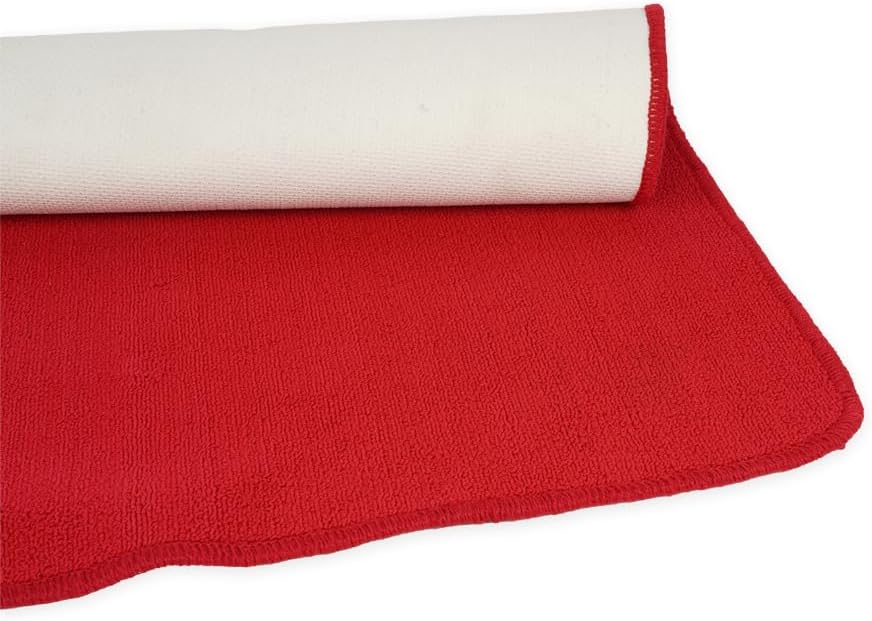 BANNER BUZZ Hollywood Red Carpet Runner – Premium Non-Slip 4x20 ft Aisle Rug for Weddings, Parties, and Events – Ideal for Step and Repeat Backdrop Event Decoration
