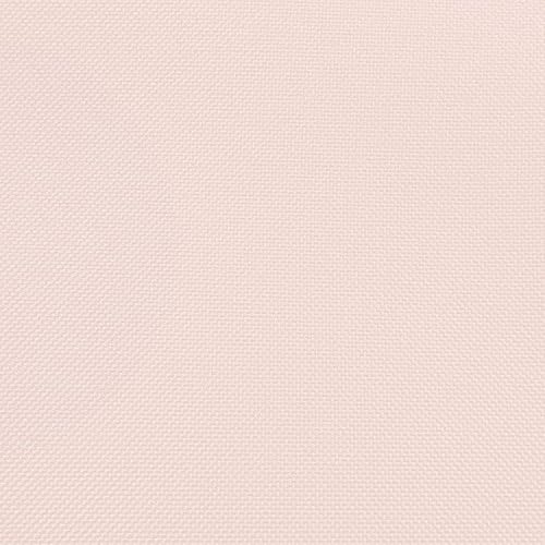 Ultimate Textile Pleat Polyester Fabric Table Skirt - Machine Washable Flame Resistant with Clips for Events, Weddings & Trade Shows, Cut & Sewn in Paterson, NJ - Ice Peach, 17' Shirred Pleat