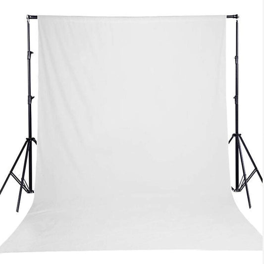Solid Photography Backdrop Background Chromakey Muslin Portrait Background Screen for Photo Video Studio… (White, 10x20ft)