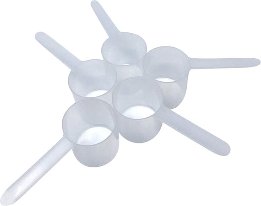 148 mL (148 CC | 5 Oz.) Long Handle Scoop for Measuring Coffee, Pet Food, Grains, Protein, Spices and Other Dry Goods (Pack of 25)