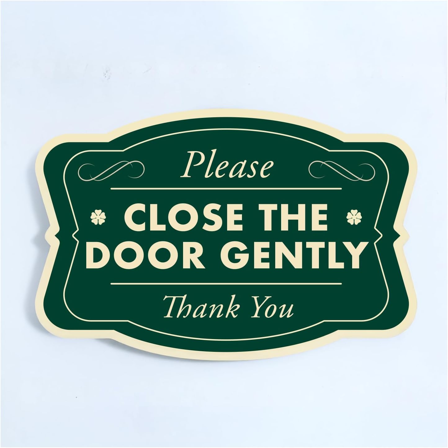 Personalized Aluminum Outdoor Metal Signs, Custom Green 14x10 Driveway Sign, Waterproof USA Made