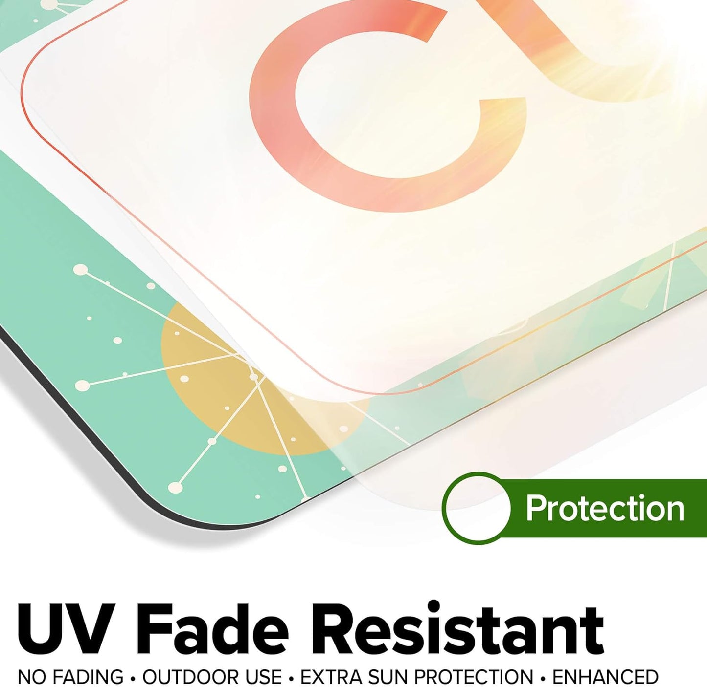 Custom Sign, Custom Street Sign, 11 Font Colors, 13 Font Styles, 4 Hole Options, 22 Sizes, 8x32 Inches, Rust Free DiBound, Fade Resistant, Made in USA by My Sign Center (Mid-Century Modern 2)