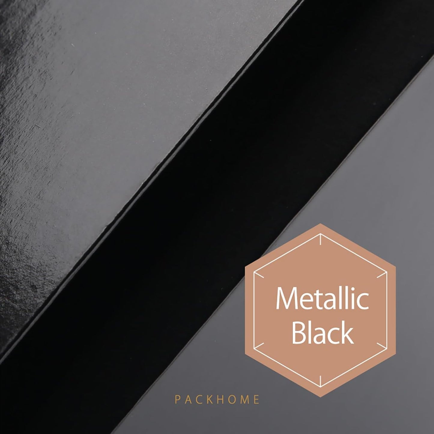 PACKHOME 6 Large Gift Boxes 13.5x10x3.5 Inches, Sturdy Shirt Boxes with Magnetic Lids for Multiple Occasions (Glossy Black)