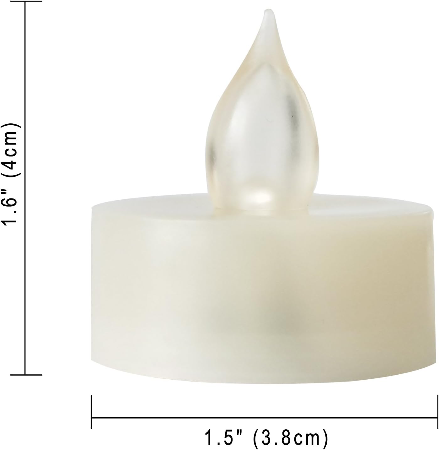 12 Battery Operated Flameless LED Tea Lights with Timer Realistic Flickering Electric Tealight Votive Candles Set Bulk Baptism Wedding Party Decoration Kitchen Home Decor Centerpieces Batteries Incl.