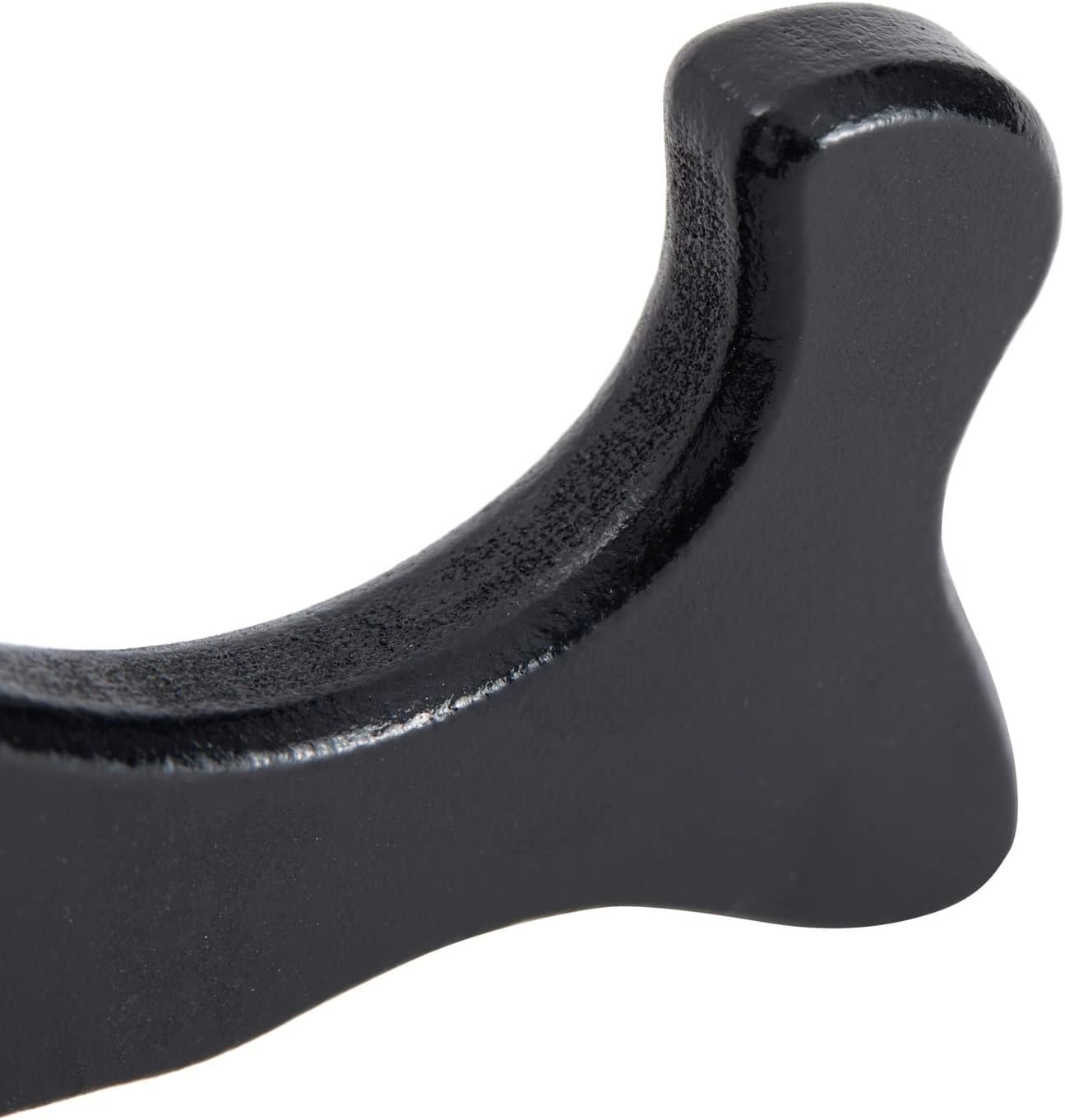 Juvale 6-Pack Wooden Plate Stands for Display - 6-Inch Black Compact Tabletop Wood Easels - Lightweight & Sturdy Plate Holder Stands for Photos & Artwork