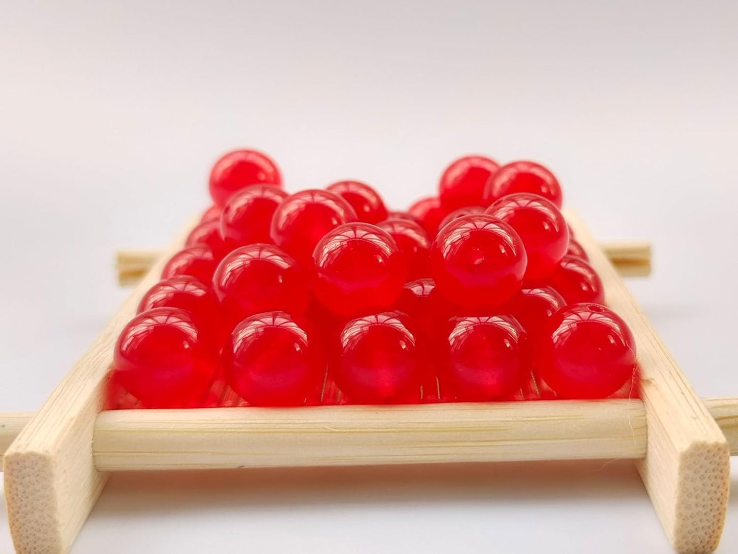 Stone Beads 8mm 100pcs Red Chalcedony Beads Round Loose Gemstones Beads for Bracelet Necklace Jewelry Making (8mm, 60830 Red Chalcedony)