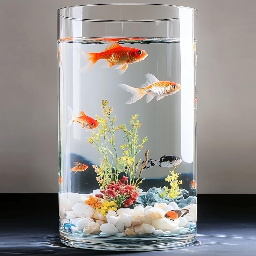 Glass Cylinder Vase for Set of 36 for Centerpieces, 4,4,5 inch Tall Clear Cylinder Vase Bulk Floating Candle Holder Flower Vase for Wedding Table Home Décor and Party