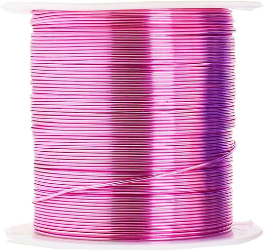 Mandala Crafts 20 Gauge Anodized Aluminum Craft Wire for Jewelry Making - 400 FT Colored Flexible Pastel Wire - Bendable for Bonsai Armature Crafting Sculpting