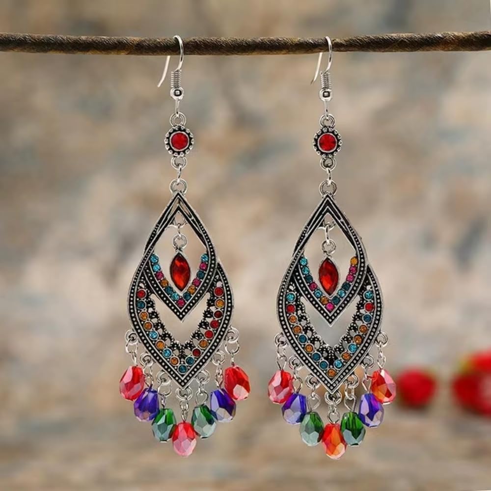 130pcs 6x8mm Teardrop Crystal Glass Beads Vertical Hole Faceted Glass Teardrop Spacer Beads for Bracelets Necklace Earring DIY Jewelry Making Craft(Light Blue)