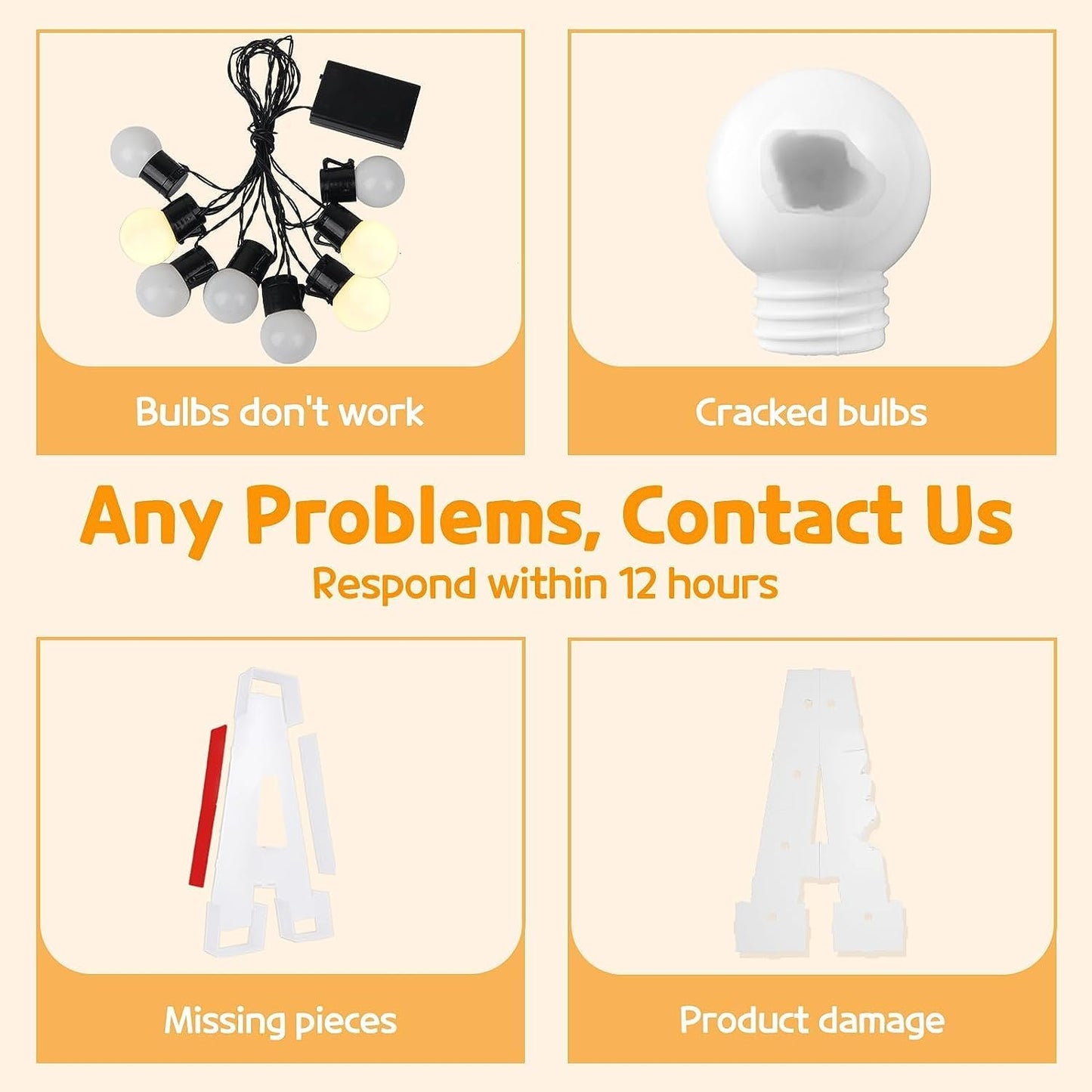 Marquee Letters 4 Feet Tall Large Light Up Letters F Happy Birthday Decorations Marry Me Engagement Party Decor Yellow Light Birthday Decorations Balloon Arch Kit Foam Sign F