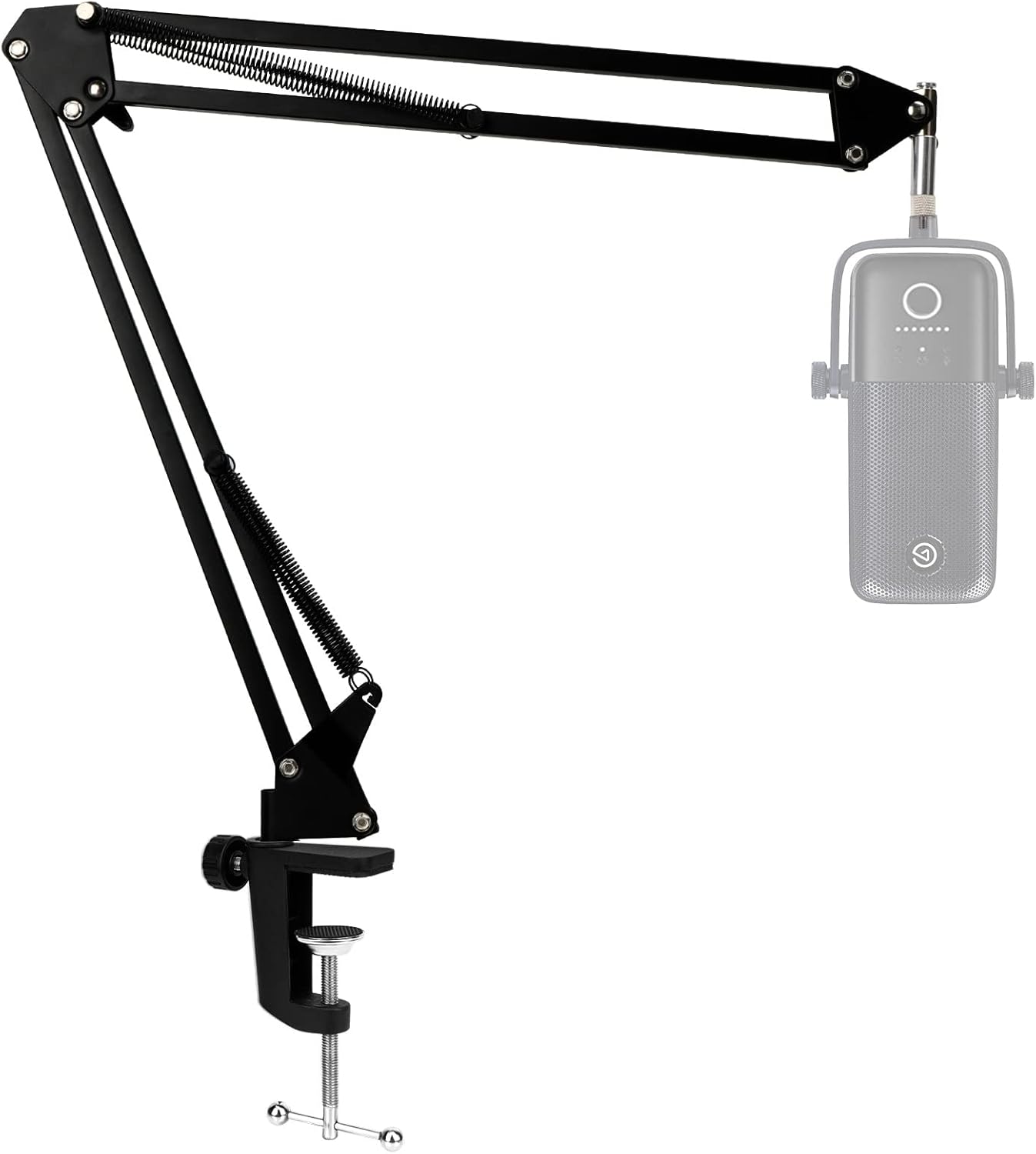For Elgato Wave 3 Boom Arm Microphone Stand, Professional Mic Boom Arm Mic Stand Compatible with Elgato Wave:3 USB Condenser Microphone by SUNMON