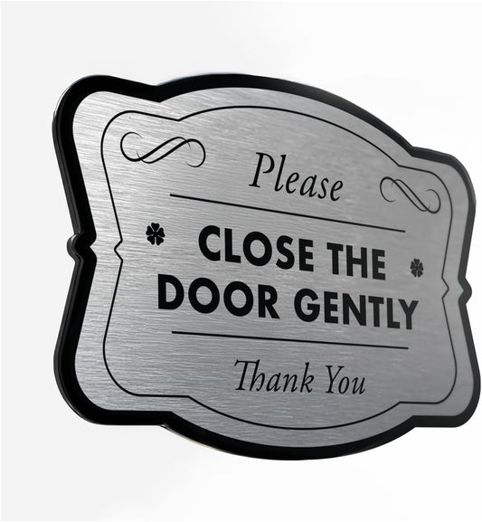 Custom Decorative Outdoor Signs, Personalized Aluminum, Custom Driveway, Waterproof Sign Made in USA, Silver 24x18 In