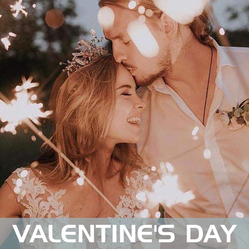 12-inch 100 Pieces Sparklers Wedding Send-Off,Suitable for Celebratory Holidays Such as Easter,Wedding Favors,Holiday Revelry and More（3-5 Days Deliveried） (12-inch 100 Pieces)