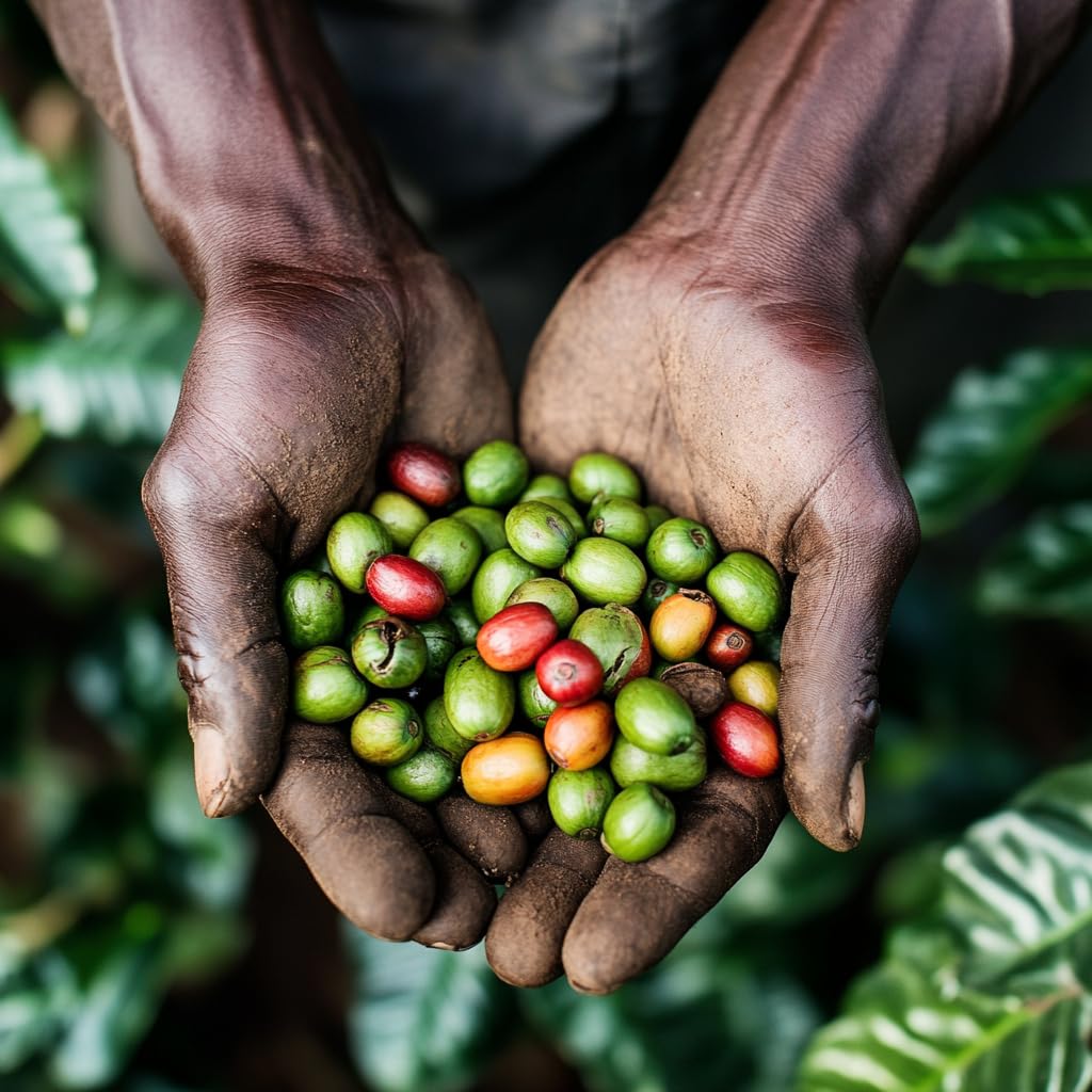 Coffee Bean Direct Unroasted Kenya AA, 5 Pound (Pack of 1)