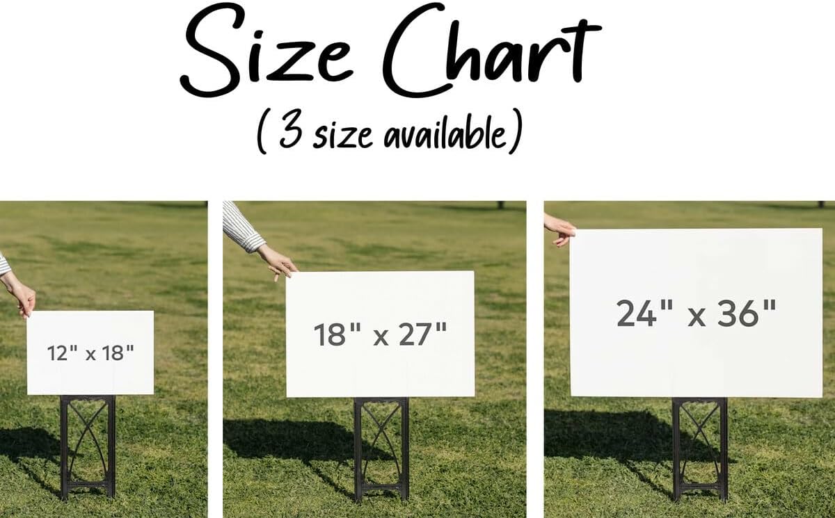 Elegant Custom Wedding Welcome Sign With Stand - Black, Minimalist Design