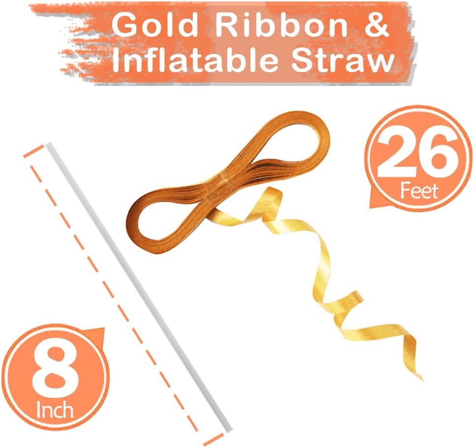 GOER Number 14 Balloons for 14th Birthday Sweet 14 Party Decorations,42 Inch Jumbo Foil Helium 41 Balloons for 41st Birthday Party Decoration (Gold)