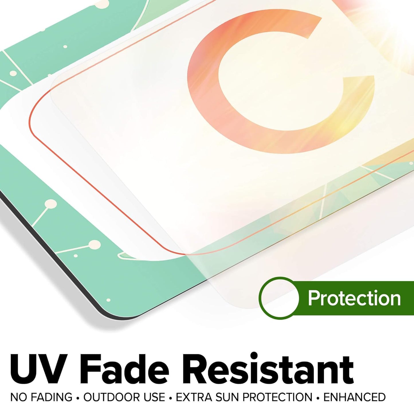 Custom Sign, Custom Street Sign, 11 Font Colors, 13 Font Styles, 4 Hole Options, 22 Sizes, 6x36 Inches, Rust Free DiBound, Fade Resistant, Made in USA by My Sign Center (Mid-Century Modern 2)