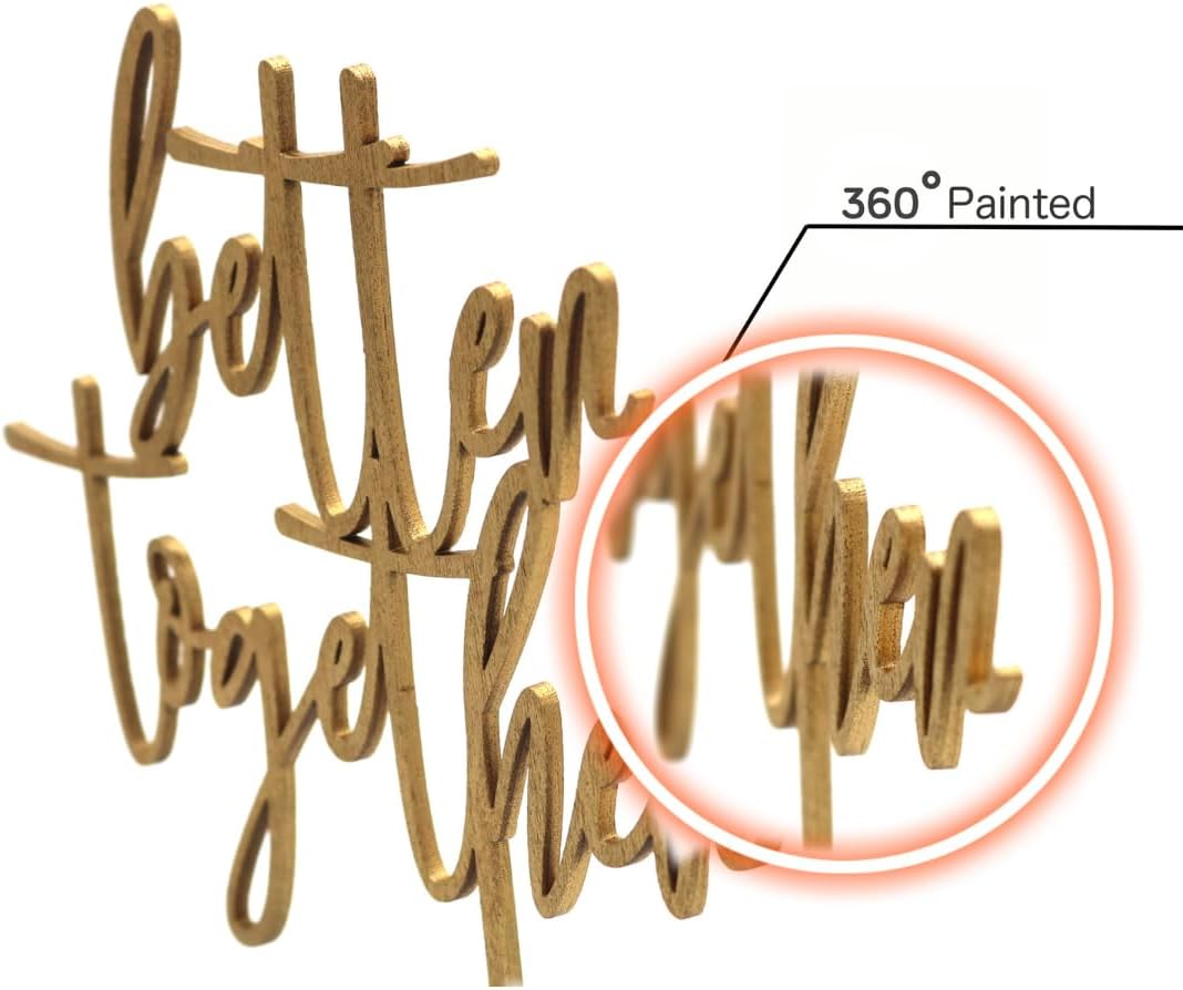 Wedding Cake Toppers, Wedding Cake Toppers Bride and Groom, Custom Cake Topper, Customize Your Own Anniversary Mr and Mrs Cake Topper (Design 3)