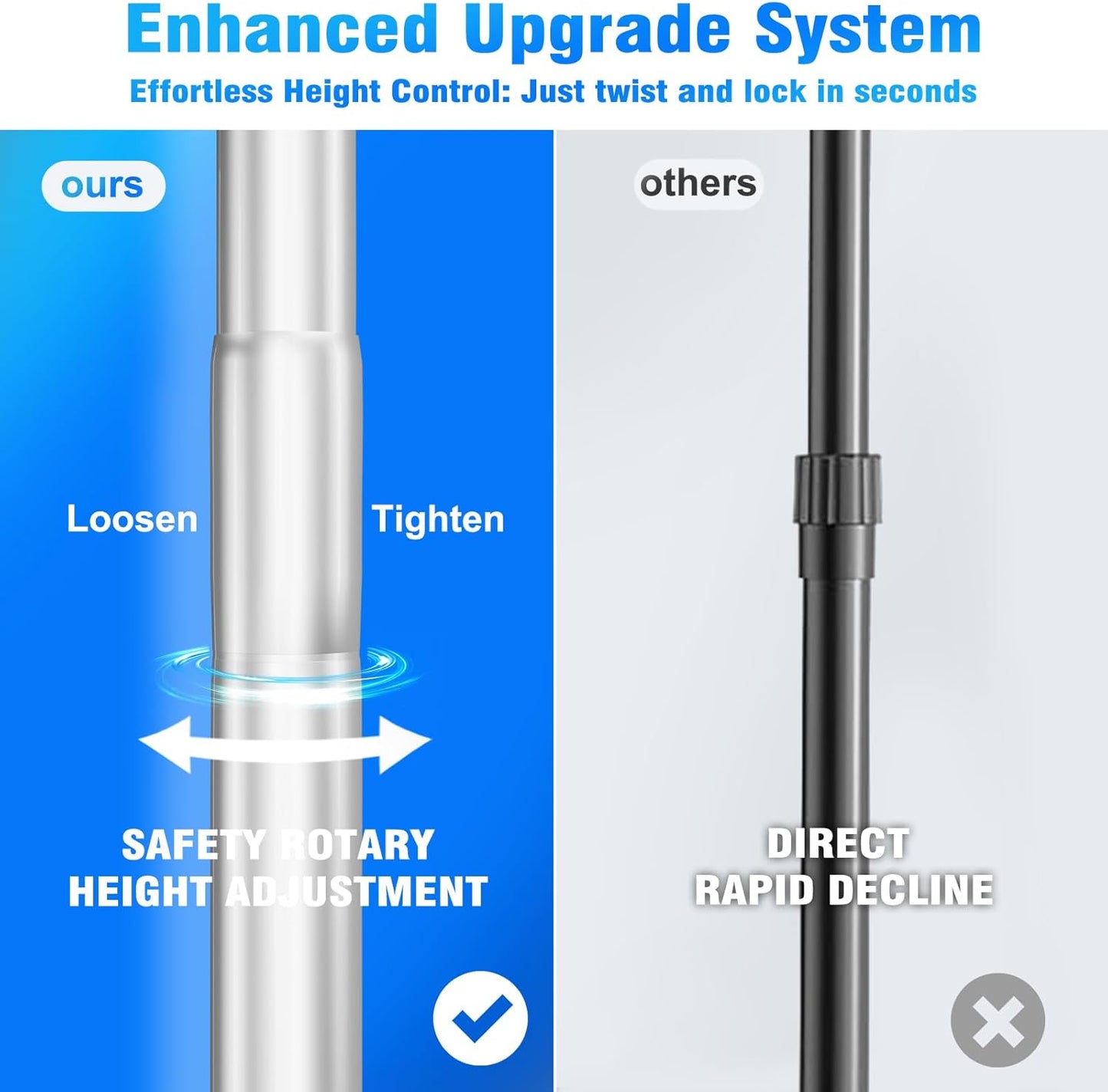 Pipe and Drape Backdrop Stand Kit Backdrop Stand For Parties 8x10 FT Adjustable Photo Backdrop Stand Heavy Duty Background Stand for Wedding Banquet Decorations Silvery