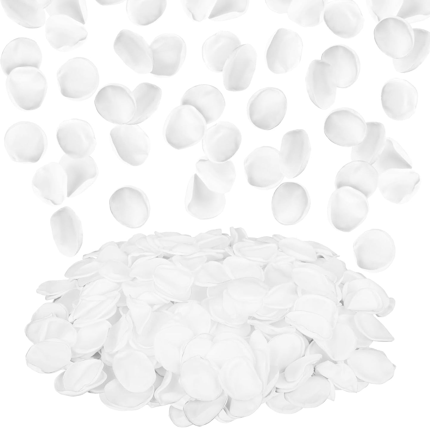 Suream Silk Flower Petals for Wedding, Purple Flower Girl Petals for Decoration, silk rose petals for Bridal Shower Wedding Aisle Table Centerpieces Reception Tables Romantic Night Decoration(600 Pcs)