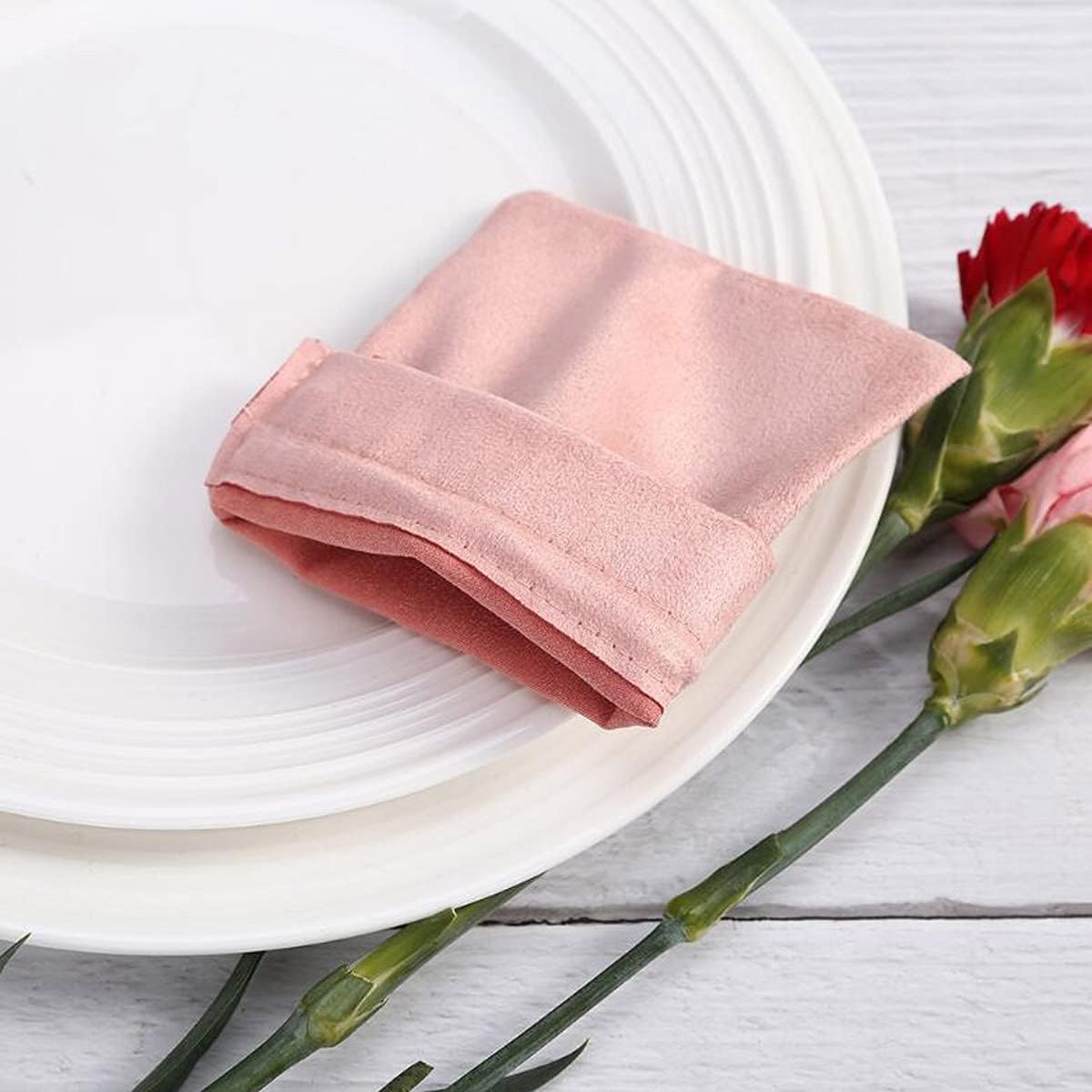 30 Pcs Pink Velvet Drawstring Bags Jewelry Pouches Jewelry Gift Bags Pouches Wedding Favors,3.9x5.9 inch