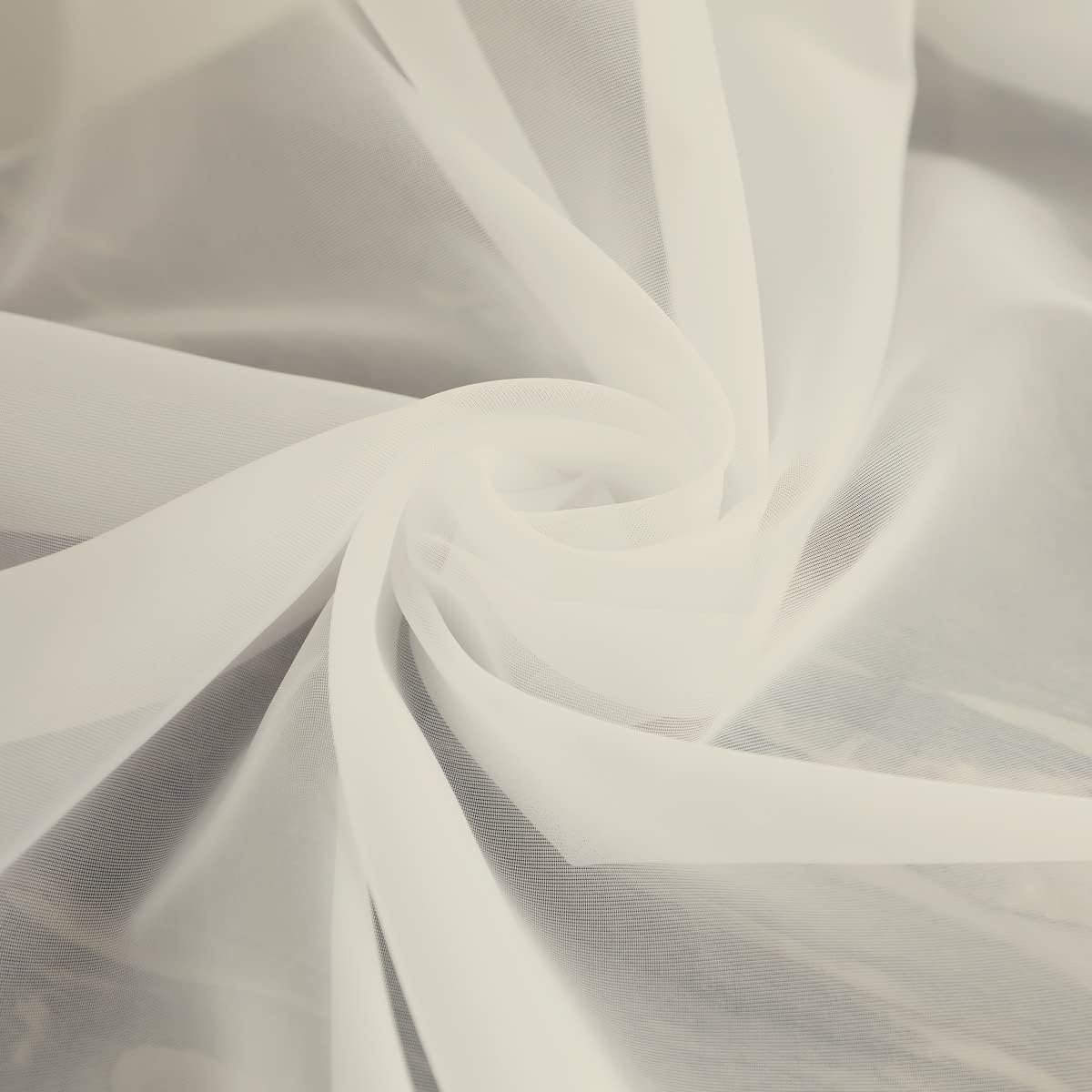 Window Beige Sheer Curtains 95 Inches Long 2 Panels Sheer Curtain Basic Rod Pocket Panel for Bedroom Children Living Room Yard Kitchen (Beige, 52" W x 95" L | 2 pcs)