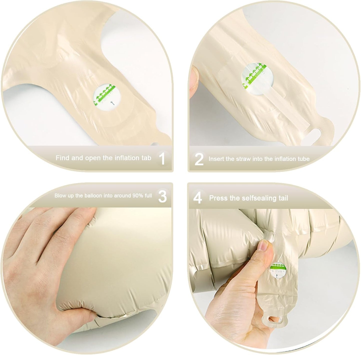 Cream White Number 27 72 Birthday Balloon 40 Inch, 27 72 Party Celebration Decorations Supplies, Mylar Foil Numbers Balloons for 27 72 Wedding Anniversary