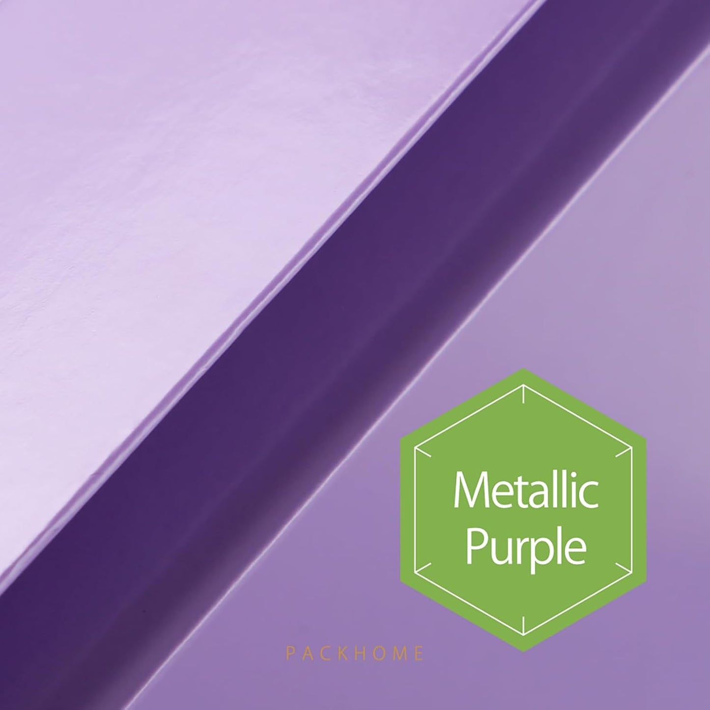 PACKHOME Gift Box 11.5x8x2.5 Inches, Sturdy Shirt Box with Magnetic Lid for Multiple Occasions (Glossy Purple)